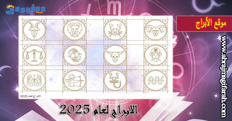 توقعات الأبراج عام 2025: توقعات كل برج